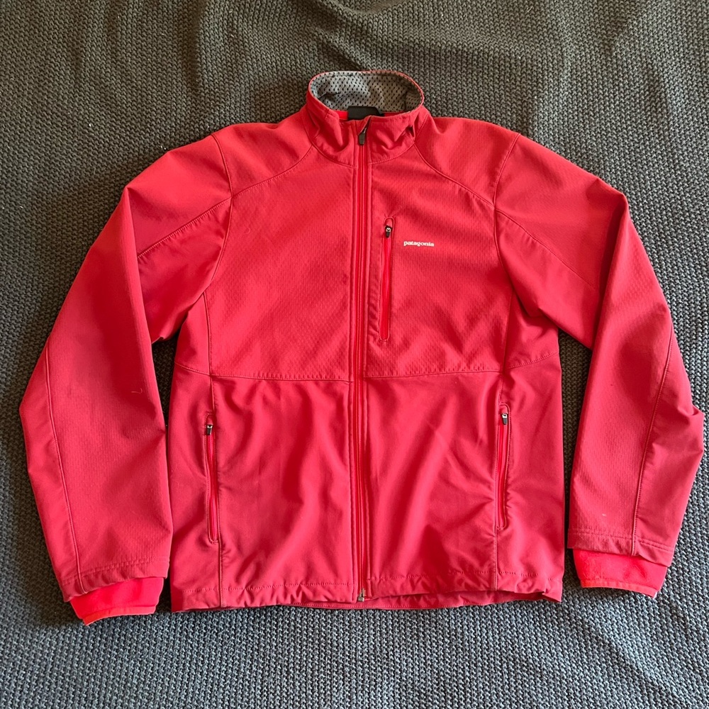 Patagonia light jacket, red, size medium